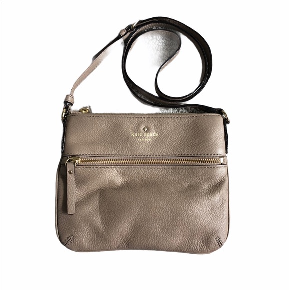 Kate Spade Taupe Crossbody Bag - Picture 1 of 5